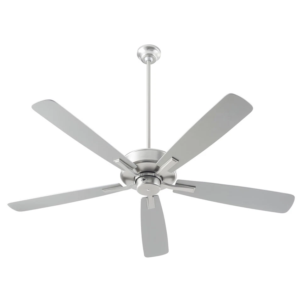 Satin Nickel 60" Ceiling Fan from the Ovation Collection - Image 1 of 1