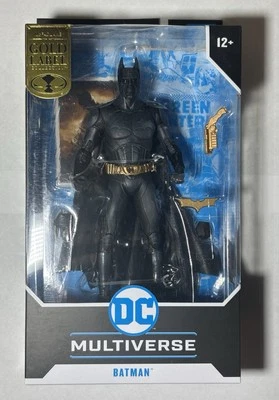 McFarlane Dark Knight Trilogy BATMAN FEAR TOXIN Batman Begins Platinum MOC - Image 1 of 3