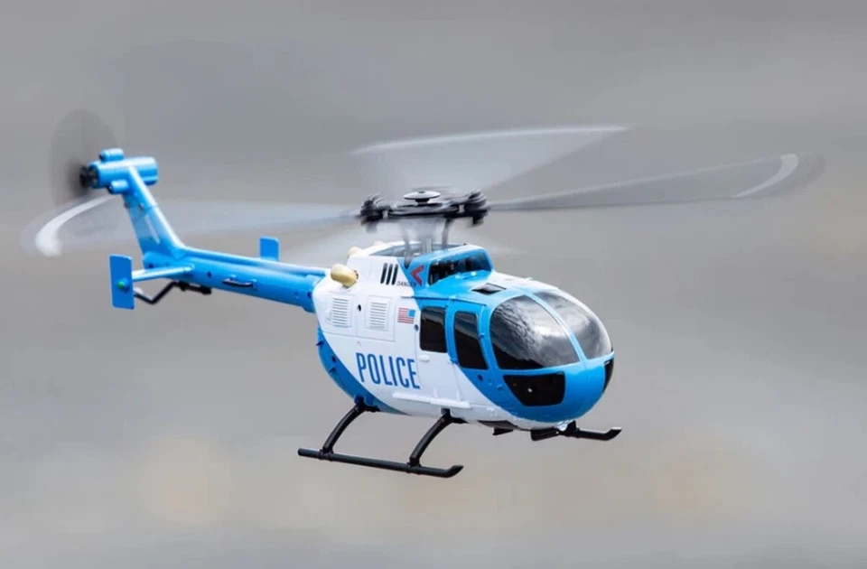 Rage R/C 6051 Hero-Copter Police 4-Blade RTF Helicopter - Image 1 of 1
