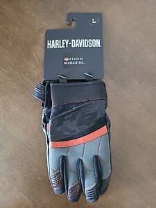 Harley Davidson Genuine Motorclothes Leather Gloves, Size L