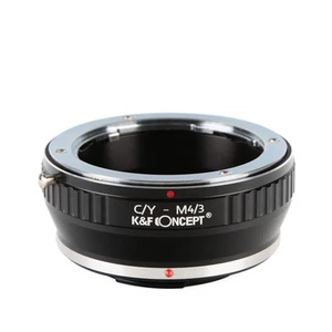 K&F Concept C/Y-M4/3 Adapter for Contax Yachica Lens to Micro 4/3 Mount Camera - Picture 1 of 8