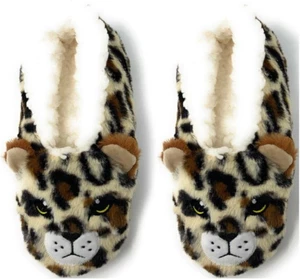 Women’S Funny Fuzzy Animal Slippers, Cute Cozy Non-Slip House Slippers for Women - Picture 1 of 12