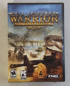 Full Spectrum Warrior: Ten Hammers (PC-CD-ROM, 2006) CIB Videojuego con Caja Manual - Imagen 1 de 9
