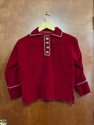 Native American Navajo Women Shirt Blouse Traditional Indian Dance - Image 1 of 4