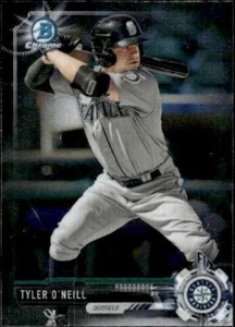 2017 Bowman #BCP24 Tyler O'Neill Chrome Prospects Seattle Mariners Baseball - Bild 1 von 2