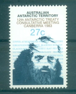 Territorio Antartico Australiano 1983 - Y & T n. 60 - Trattato antartico (Michel - Imagen 1 de 1