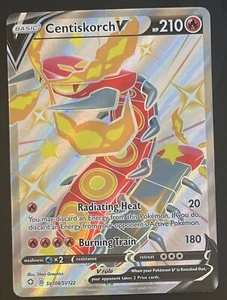 Centiskorch V Ultra Rare - SV108/SV122 Shining Fates Shiny Vault - Pokemon NM - Picture 1 of 2