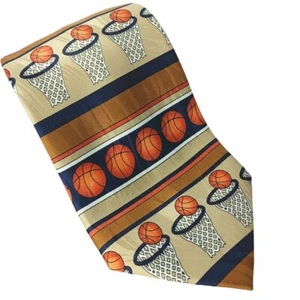 Keith Daniels Play Ball Series 1 Basketball Hoops Baskets Sport Novelty Necktie - Picture 1 of 8