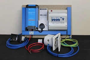 Victron Smart charger 12V 15A, Electric hookup kit, 230V 10A+6A, prewired - Picture 1 of 3
