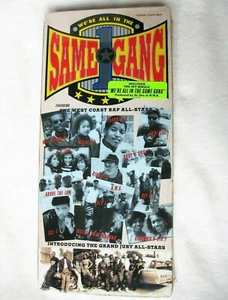 SEALED WE'RE ALL IN THE SAME GANG DR DRE NWA EAZY-E ICE-T LONGBOX CD PROMO HYPE - Picture 1 of 9