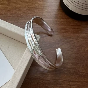 EDLES Armband 925 SILBER massiv Armkette Ring dünner ARMREIF Armzange Zirkonia - Bild 1 von 4
