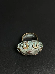 Fantastic Ancient Egyptian Ring with the beautiful Details - Picture 1 of 7