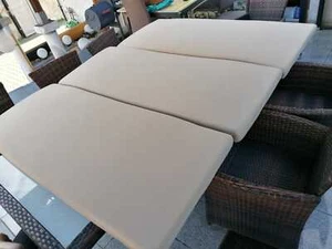 Reisematratze Schlafauflage VW T5 T6 California Beach Matratze 190x150x8cm Beige - Bild 1 von 9