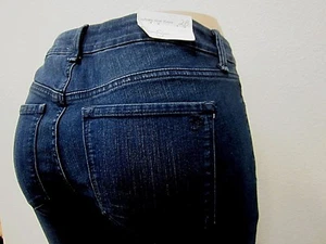 NWT Jessica Simpson Jeans Size 28 X 34 Uptown Slim Flare Freesia Blue Denim  - Picture 1 of 8