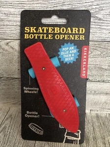Kikkerland Vintage Looking Skateboard Bottle Opener Classic Design - Picture 1 of 5