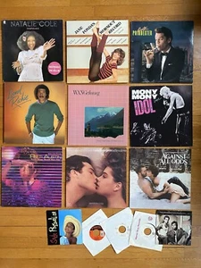 1980’s Vinyl Record Lot - Pop Rock Billy Idol Lionel Richie Wang Chung Sade Devo - Picture 1 of 10