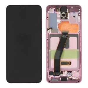 Samsung Original Service Pack S20 G980 G981 LCD Display Baugruppe pink - Bild 1 von 2