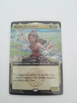 MTG Magic the Gathering TCG Avatar Katara Promo Karte Gamescom 2025 Englisch - Bild 1 von 2
