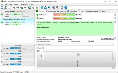 Seagate Expansion Portable 4 TB External Hard Disk Drive HDD SRD0NF1 100% Health - Image 1 of 4