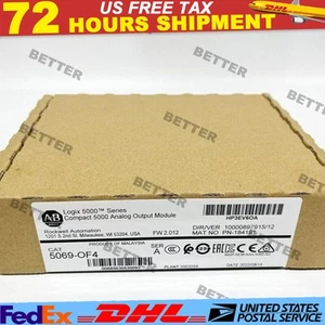 New 5069-OF4 Compact 5000 Analog Output Module AB 5069OF4 US Free Tax - Picture 1 of 1