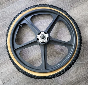 Skyway Tuff Wheel II Early Black Old School BMX 20" Freestyle  - Picture 1 of 5
