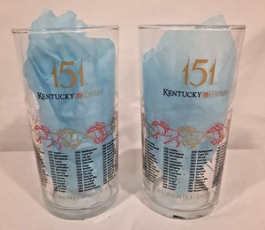 NUEVO JUEGO DE 2 GAFAS JULEP KENTUCKY DERBY 151 ¡EL MEJOR PRECIO DISPONIBLE!!! - Imagen 1 de 2