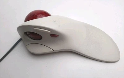 Logitech Trackman Marble FX Trackball Wired Mouse T-CJ12 PS/2  (UNTESTED) - Image 1 of 3