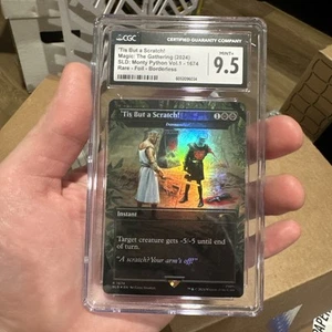 MTG CGC 9.5 '¡Es pero un rasguño! - Lámina Dismember Monty Python Secret Lair R 1674 - Imagen 1 de 8