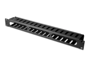 Equip 327313 / Wyposażenie do zarządzania kablami / 19 "Panel zarządzania kablami do montażu w szafie / - Zdjęcie 1 z 2