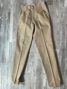 VTG Rocky Mountain Clothing Co. Womens High Rise Bare Back Tan Jeans Size 31/11 - Picture 1 of 14
