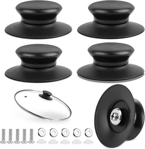 5 Stück Topfdeckelknopf, Topfdeckelgriff, Topfdeckel Griff Universal, Pan Lid Co - Bild 1 von 7