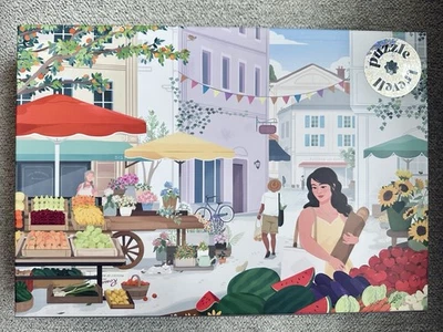 Trevell Jigsaw Puzzles “Market Day” 1,000 Piece Puzzle NEW - Image 1 of 2