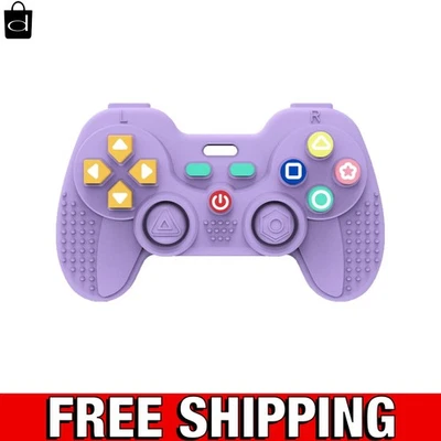 Mordedor de silicona sensorial para bebés - Colores brillantes y texturas para 0-18 Foto 1 de 4