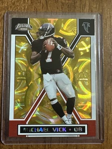Michael Vick 2002 Pacific Exclusive Gold Foil #11 Atlanta Falcons - Picture 1 of 2