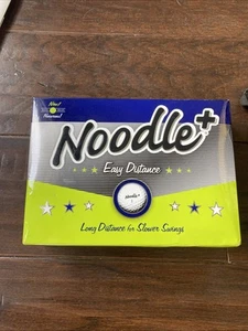 Noodle+ Plus Easy Distance Golf Balls 4 Sleeves / 12 Total Balls; New Open Box - Imagen 1 de 3