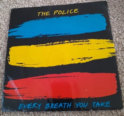 THE POLICE- EVERY BREATH YOU TAKE  & MURDER BY NUMBERS- 7" VINYL RECORD   - Image 1 of 4