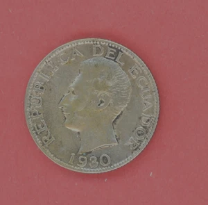 ECUADOR 1 SUCRE 1930 KM # 72 VF. - Picture 1 of 2