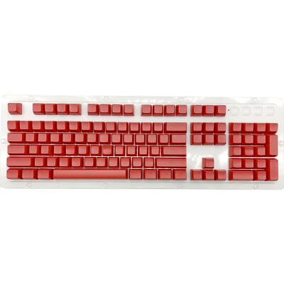104 Keys Red SA Profile PBT Shine through Keycaps - Image 1 of 4