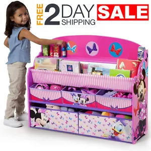 Minnie Mouse Toy Organizers And Storage Bins Kids Bedroom Furniture Clearance - Picture 1 of 5