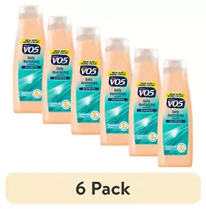 6 pak Alberto VO5 Daily Revitalizing Shampoo Biotin for All Hair Types 16.9fl oz - Picture 1 of 7