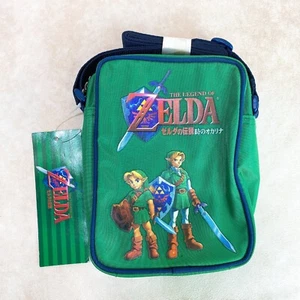Rare 1998 The Legends of Zelda Okarina Pouch bag Shoulder bag Nintendo vintage - Picture 1 of 12
