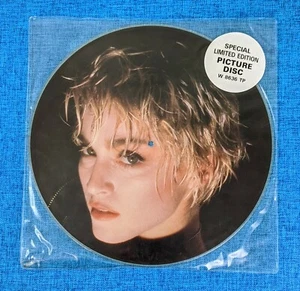 MADONNA PAPA DON'T PREACH 12'' PICTURE DISC VINYL UK LP RECORD 1986 Promo Hype - Picture 1 of 7