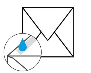 25 Umschläge 130 x 130 mm mit Dreieckslasche 120 g/qm - Bild 1 von 22