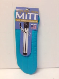 Flat Iron/Curling Iron Storage Mitt Blue Perfect for Travel 10.5X3.5 - Picture 1 of 8