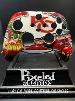 NFL KC Chiefs   NEW Faceplate for  Xbox Series S/X controller - Image 1 of 3