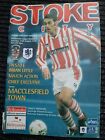 Stoke City v Macclesfield Town. 15th August 1998. Division Two