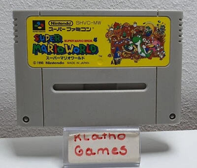 Super Famicom Nintendo snes Jap J Japan Super Mario bros world 4 B3429 - Bild 1 von 2