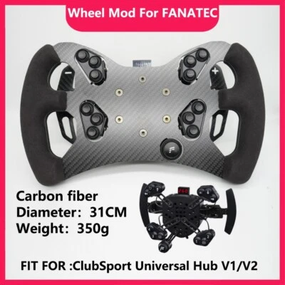 SIMPUSH  GT F1 Simracing Wheel Mod For FANATEC ClubSport Universal Hub - Image 1 of 4