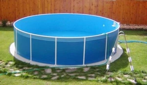 Innenhülle Poolfolie 3,60 x 1,10 m blau 360 Schwimmbad Folie Stahlwandbecken - Bild 1 von 1