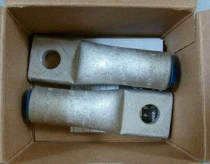 Burndy YA30A1 HyLug 800AL 1-Hole - Lot of 2 - Picture 1 of 2